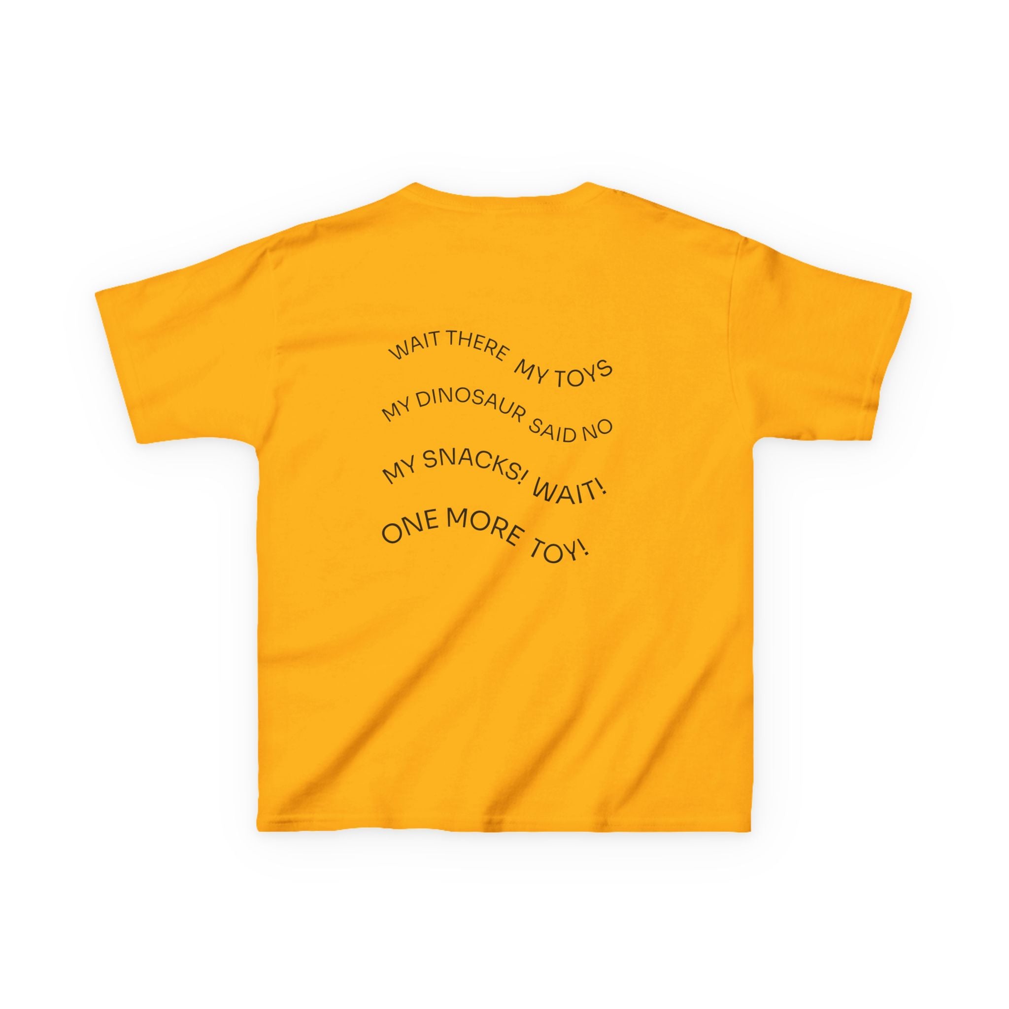 My Toys Are Coming Too Kids T-Shirt | Cute Cartoon Kid, Toys & Dinosaur Design
