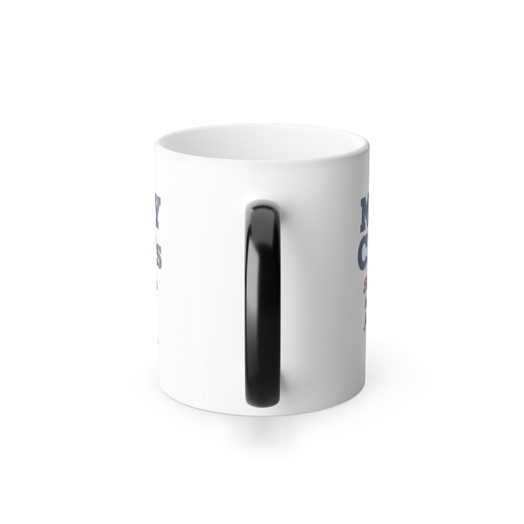 Color-Changing Coffee Mug - "MVPs CREW - The rest of the household is just here for snacks." 11oz Thermal Reveal