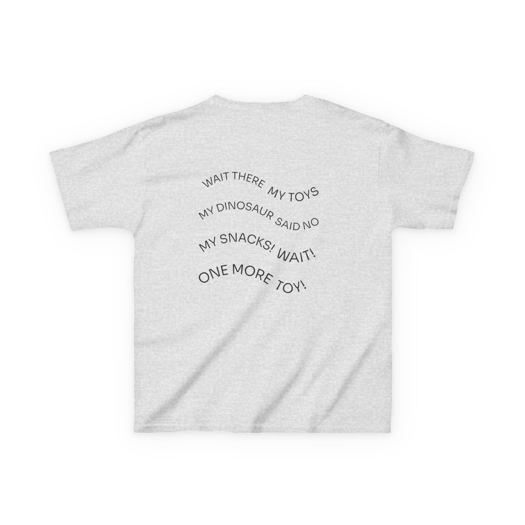 My Toys Are Coming Too Kids T-Shirt | Cute Cartoon Kid, Toys & Dinosaur Design
