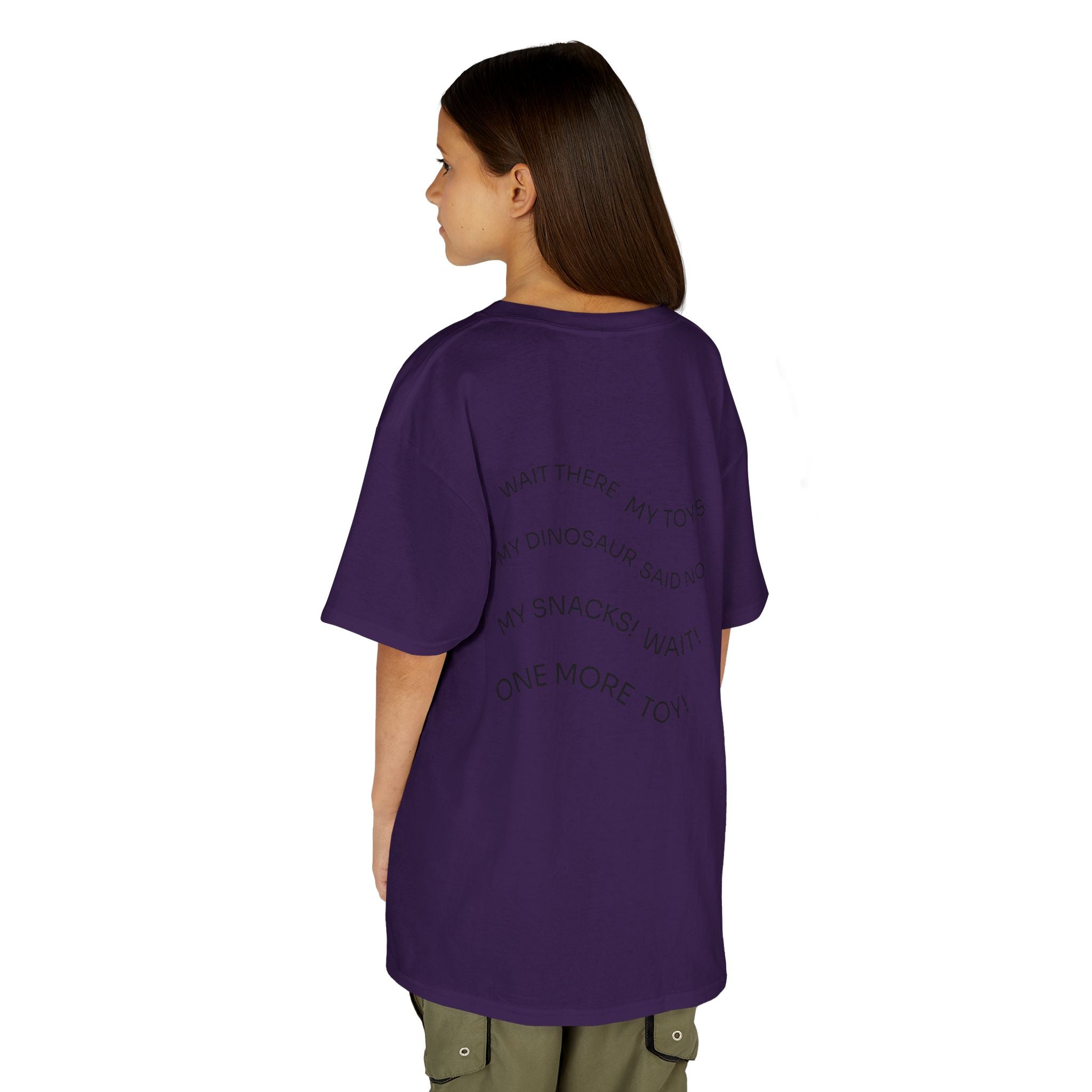 My Toys Are Coming Too Kids T-Shirt | Cute Cartoon Kid, Toys & Dinosaur Design