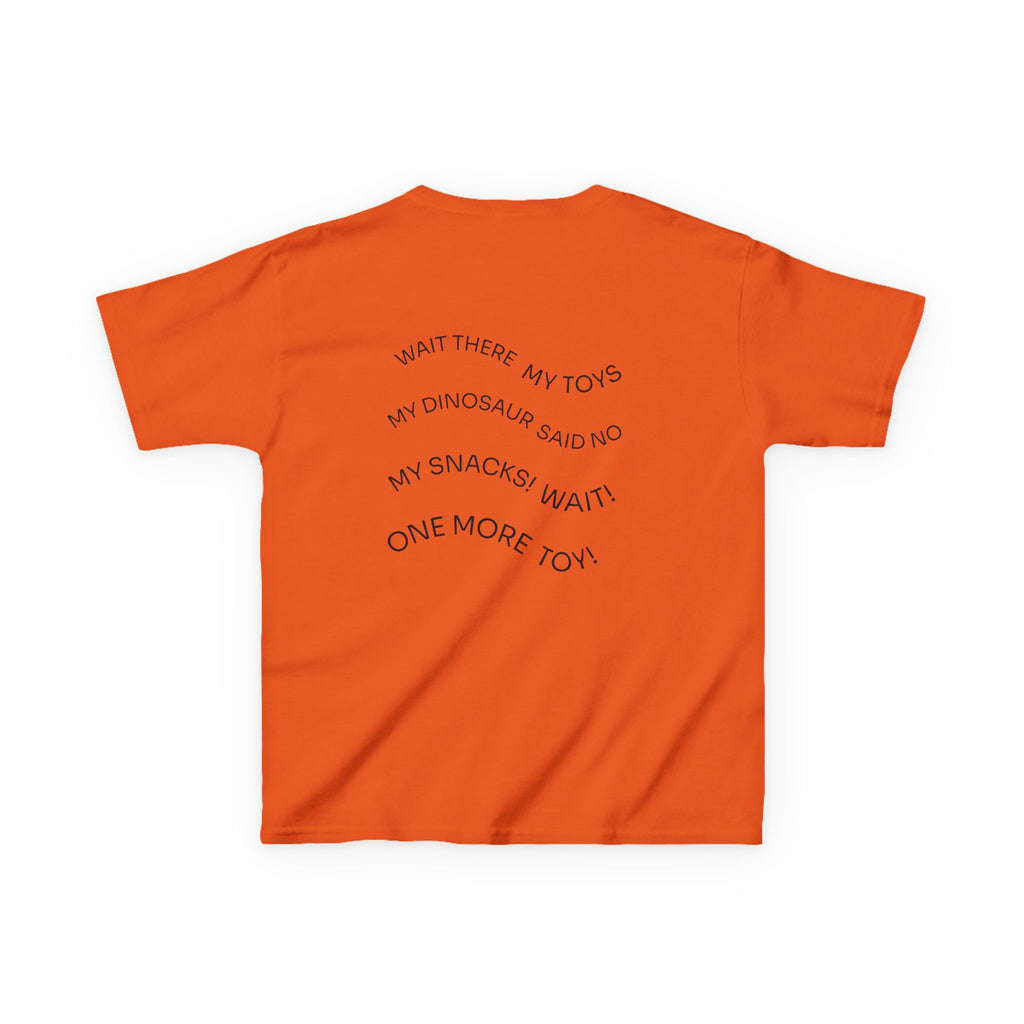My Toys Are Coming Too Kids T-Shirt | Cute Cartoon Kid, Toys & Dinosaur Design