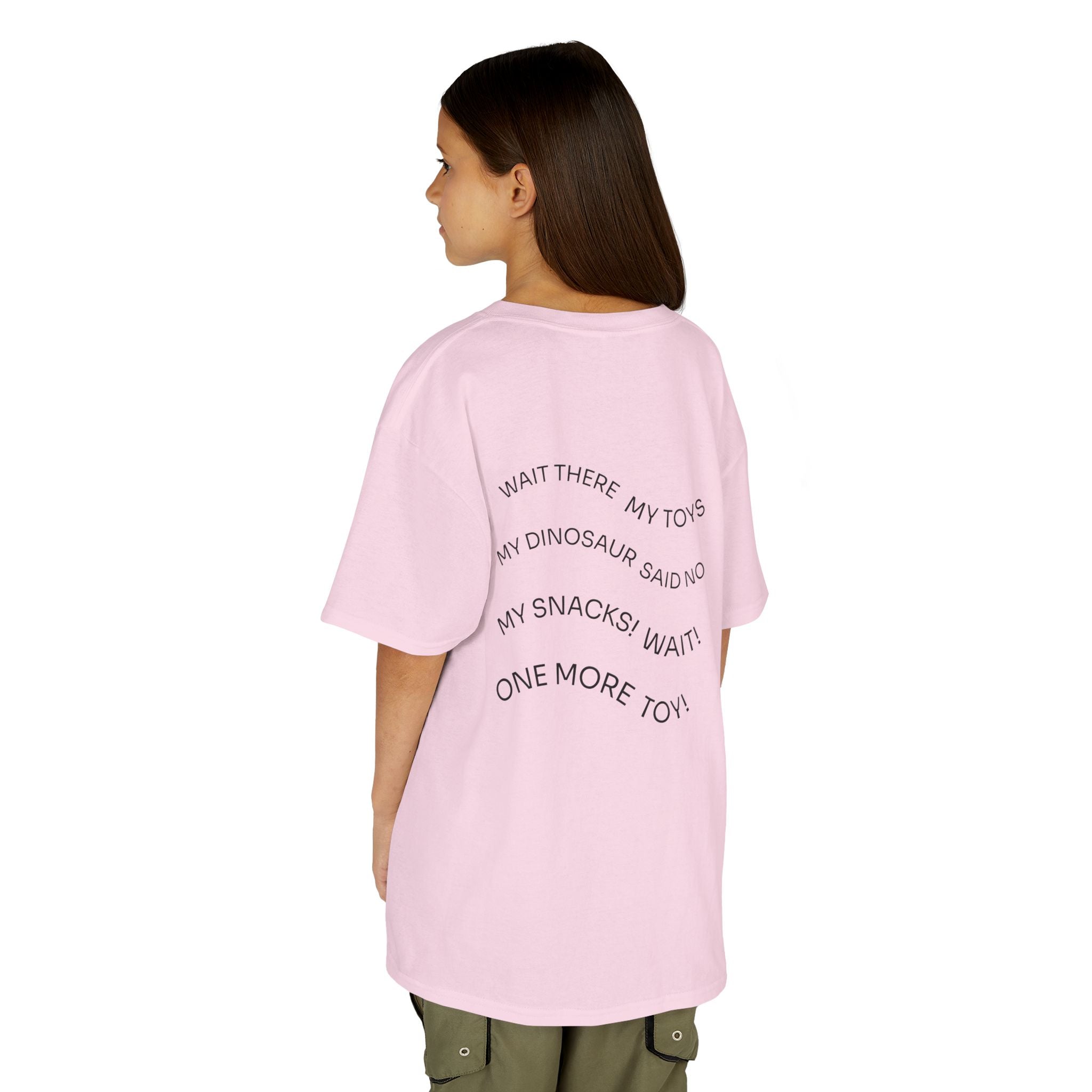 My Toys Are Coming Too Kids T-Shirt | Cute Cartoon Kid, Toys & Dinosaur Design