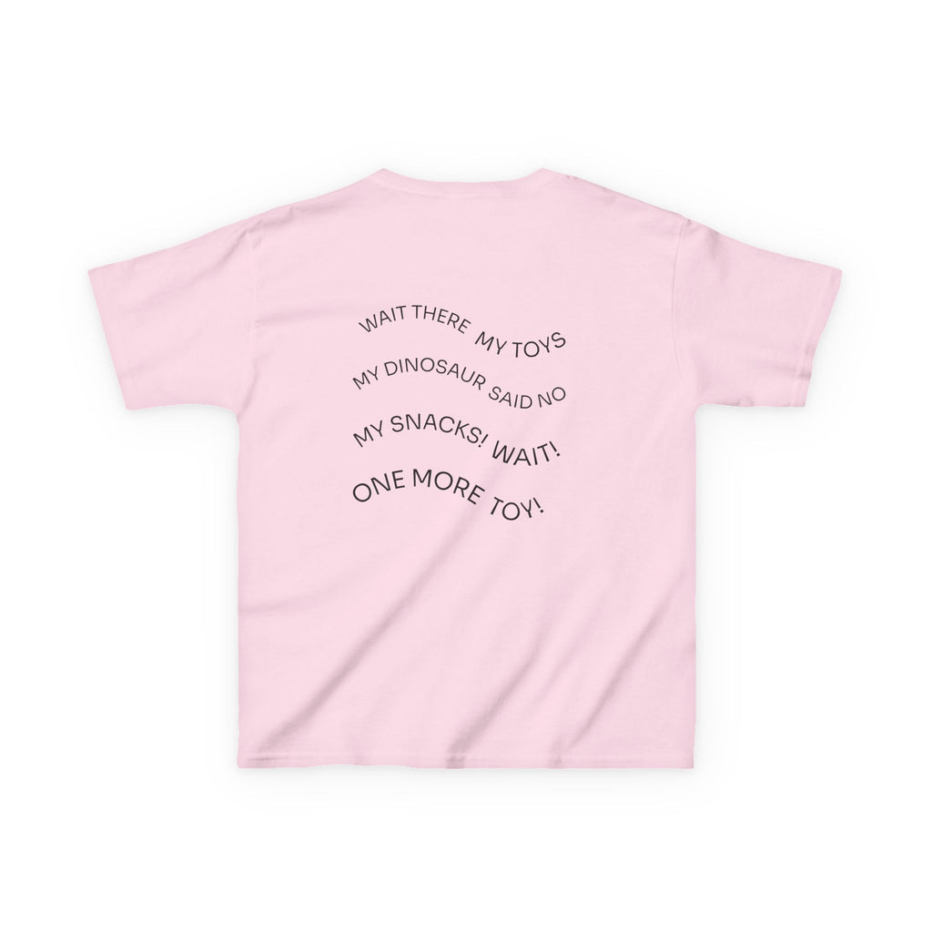 My Toys Are Coming Too Kids T-Shirt | Cute Cartoon Kid, Toys & Dinosaur Design