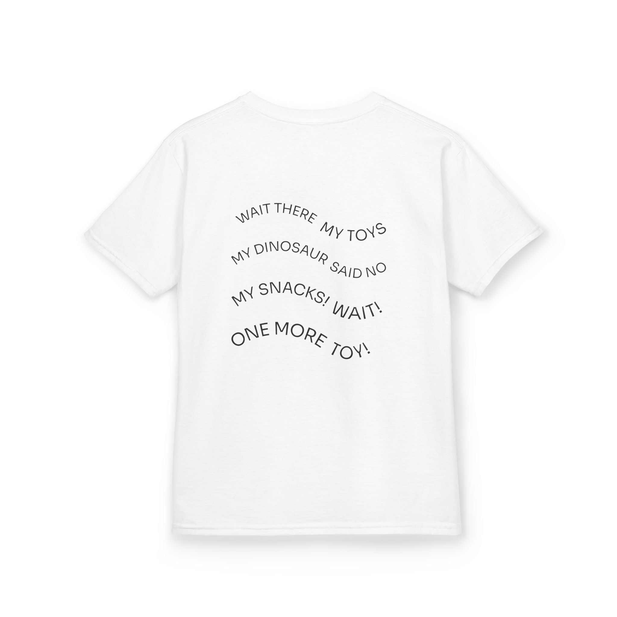 My Toys Are Coming Too Kids T-Shirt | Cute Cartoon Kid, Toys & Dinosaur Design