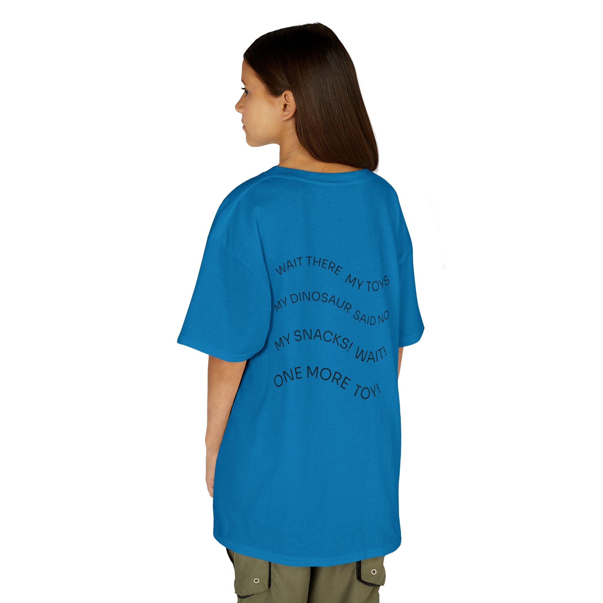 My Toys Are Coming Too Kids T-Shirt | Cute Cartoon Kid, Toys & Dinosaur Design