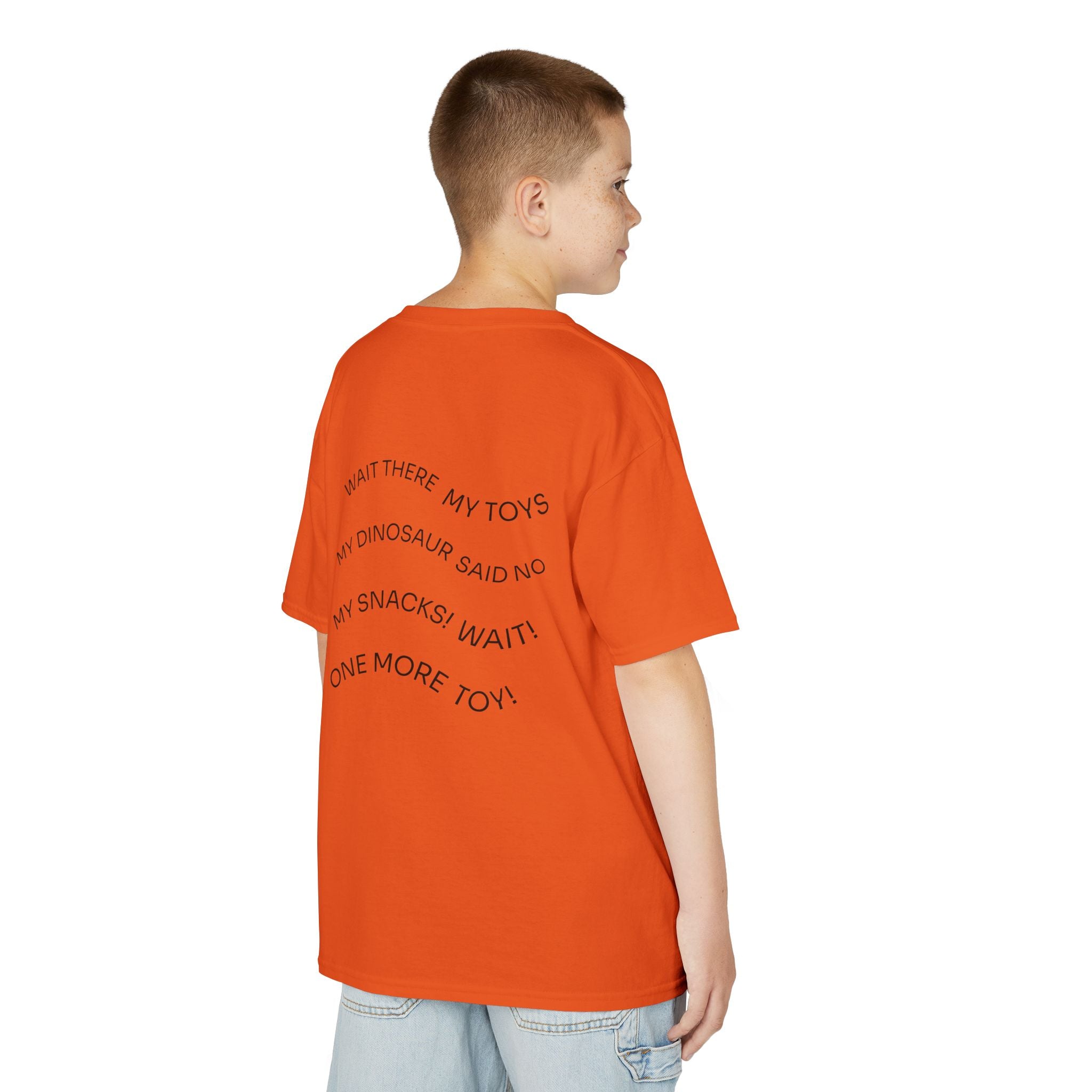 My Toys Are Coming Too Kids T-Shirt | Cute Cartoon Kid, Toys & Dinosaur Design