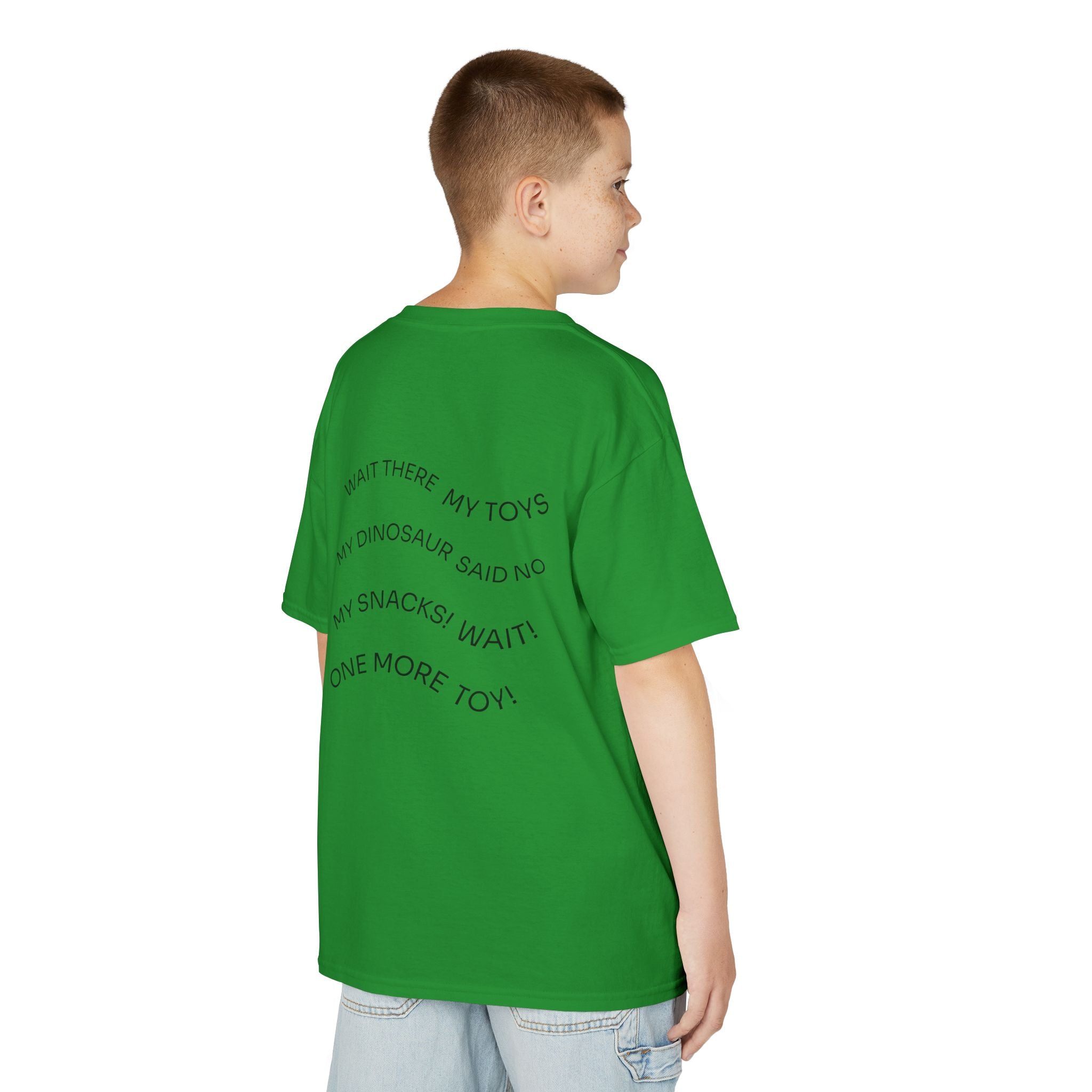 My Toys Are Coming Too Kids T-Shirt | Cute Cartoon Kid, Toys & Dinosaur Design