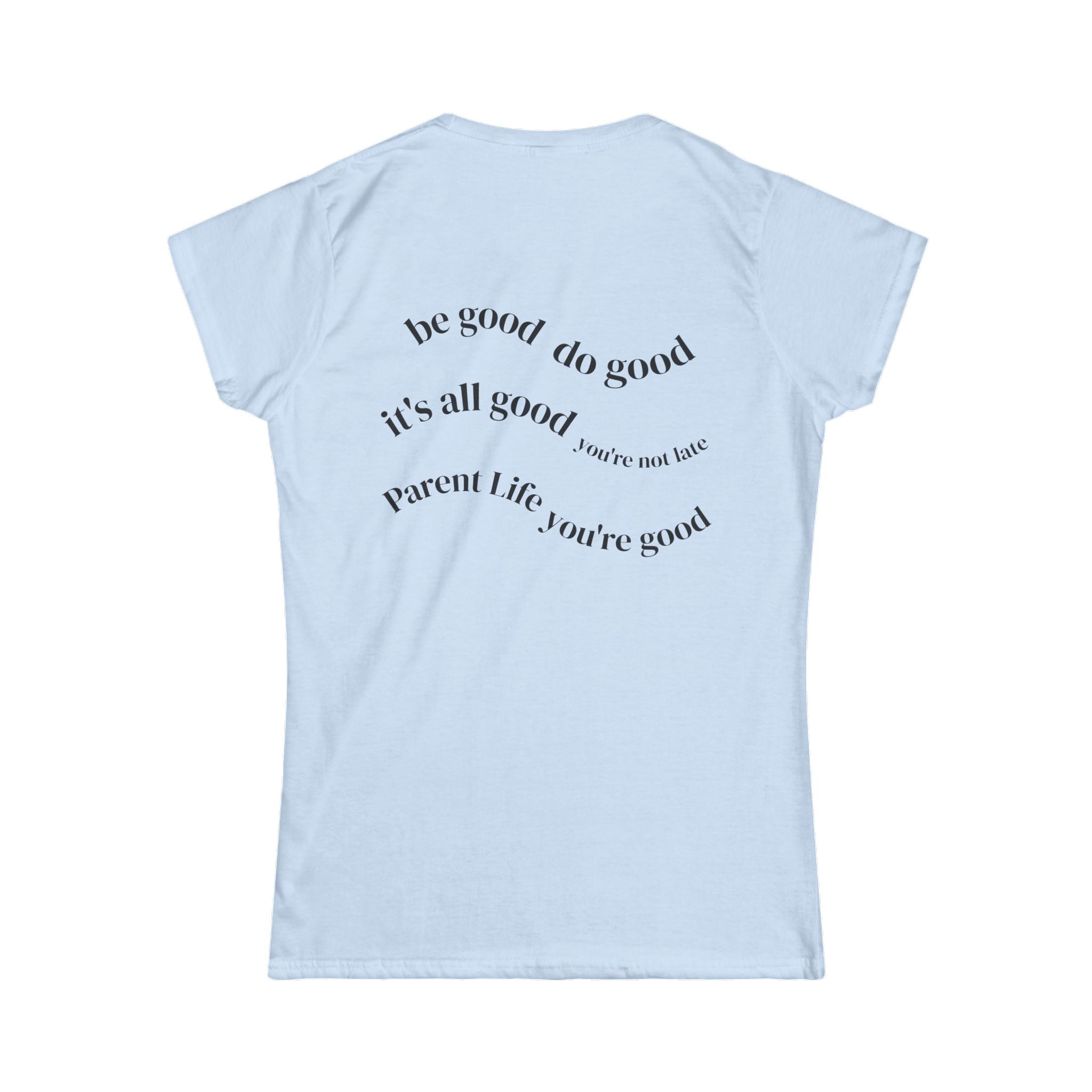 Women's Softstyle Funny Tee - "WE WERE SUPPOSED TO LEAVE 20 MINUTES AGO... but we're still looking for the pink unicorn" - Parent Lifestyles - Chico and Friends