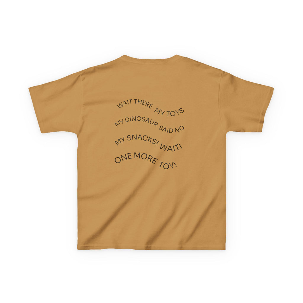 My Toys Are Coming Too Kids T-Shirt | Cute Cartoon Kid, Toys & Dinosaur Design