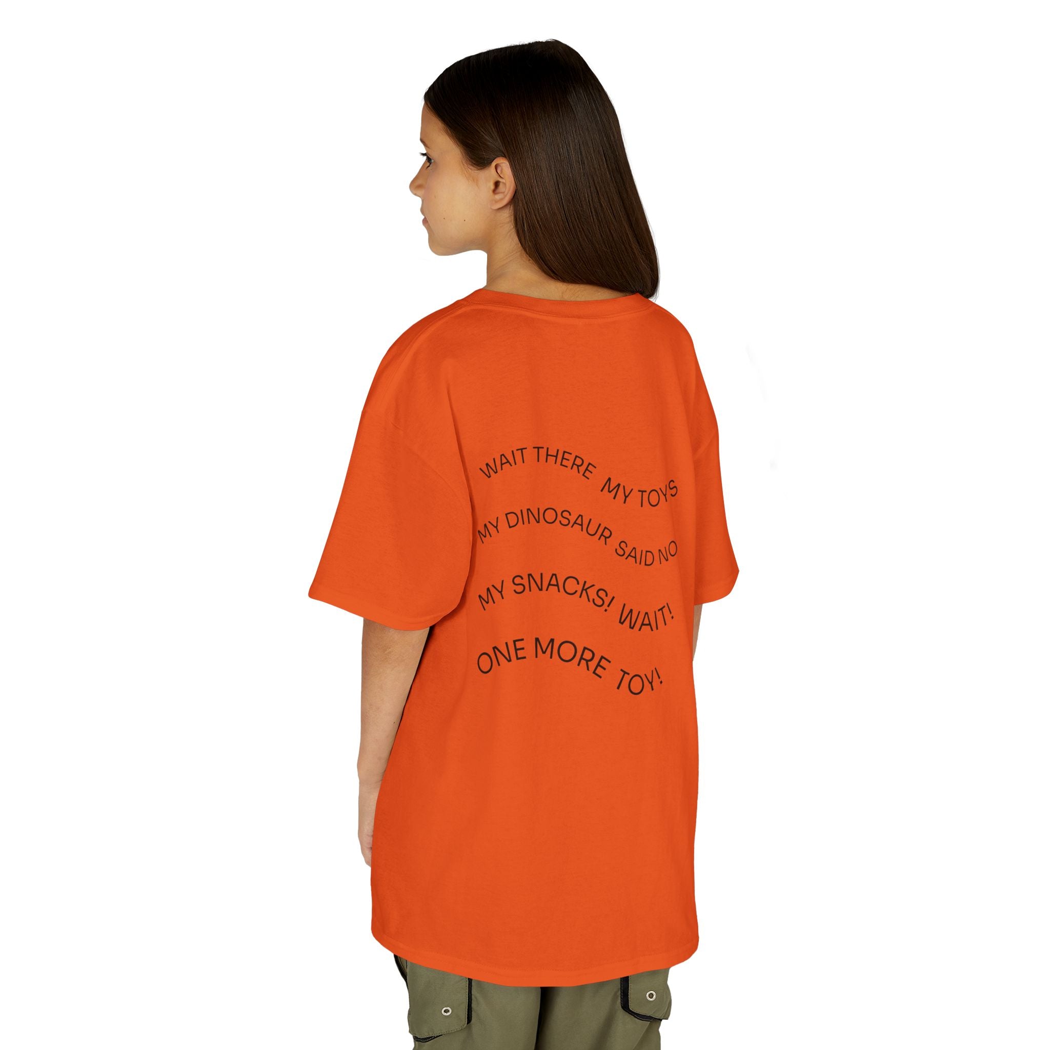 My Toys Are Coming Too Kids T-Shirt | Cute Cartoon Kid, Toys & Dinosaur Design