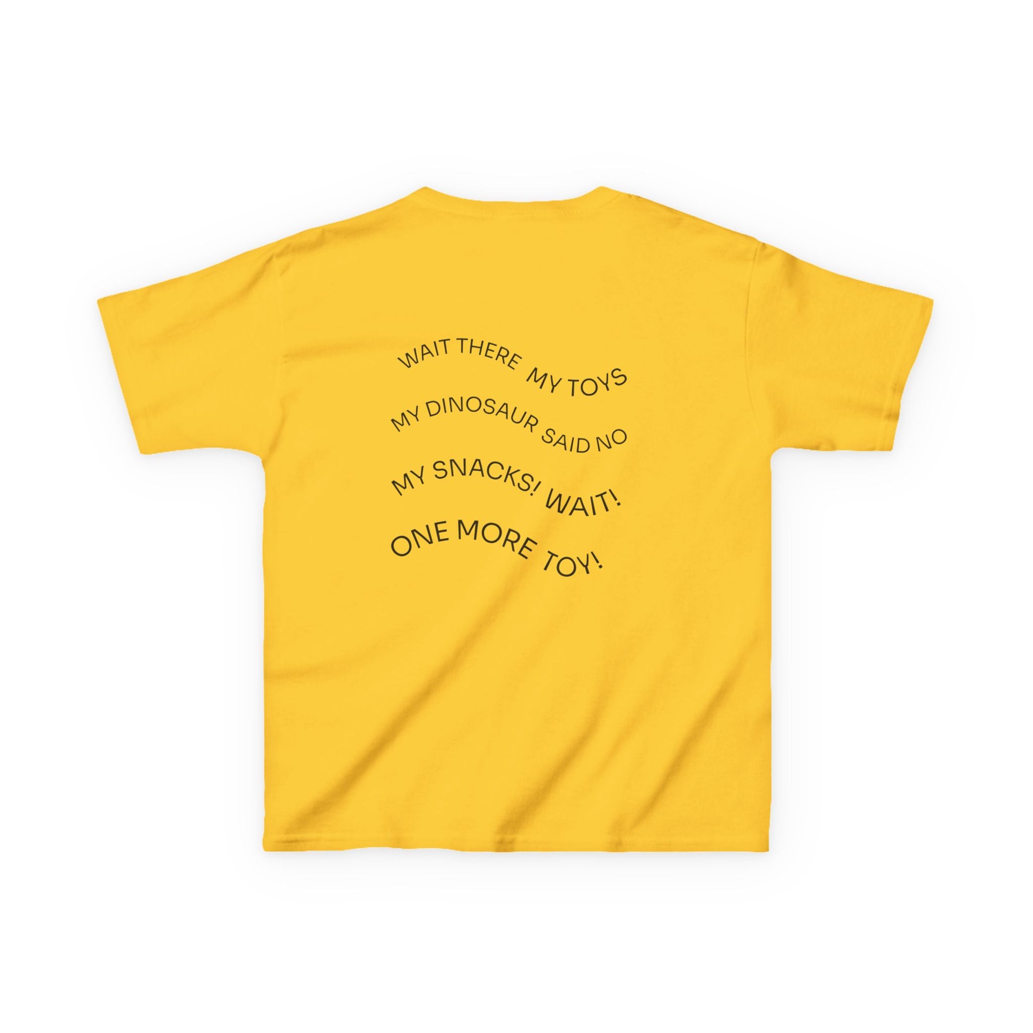 My Toys Are Coming Too Kids T-Shirt | Cute Cartoon Kid, Toys & Dinosaur Design