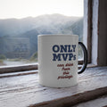 Color-Changing Coffee Mug - "MVPs CREW - The rest of the household is just here for snacks." 11oz Thermal Reveal
