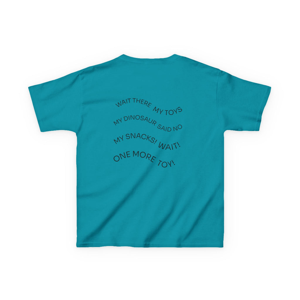 My Toys Are Coming Too Kids T-Shirt | Cute Cartoon Kid, Toys & Dinosaur Design
