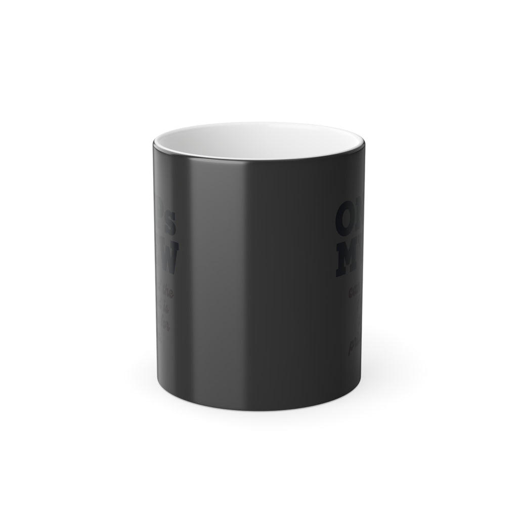Color-Changing Coffee Mug - "MVPs CREW - The rest of the household is just here for snacks." 11oz Thermal Reveal