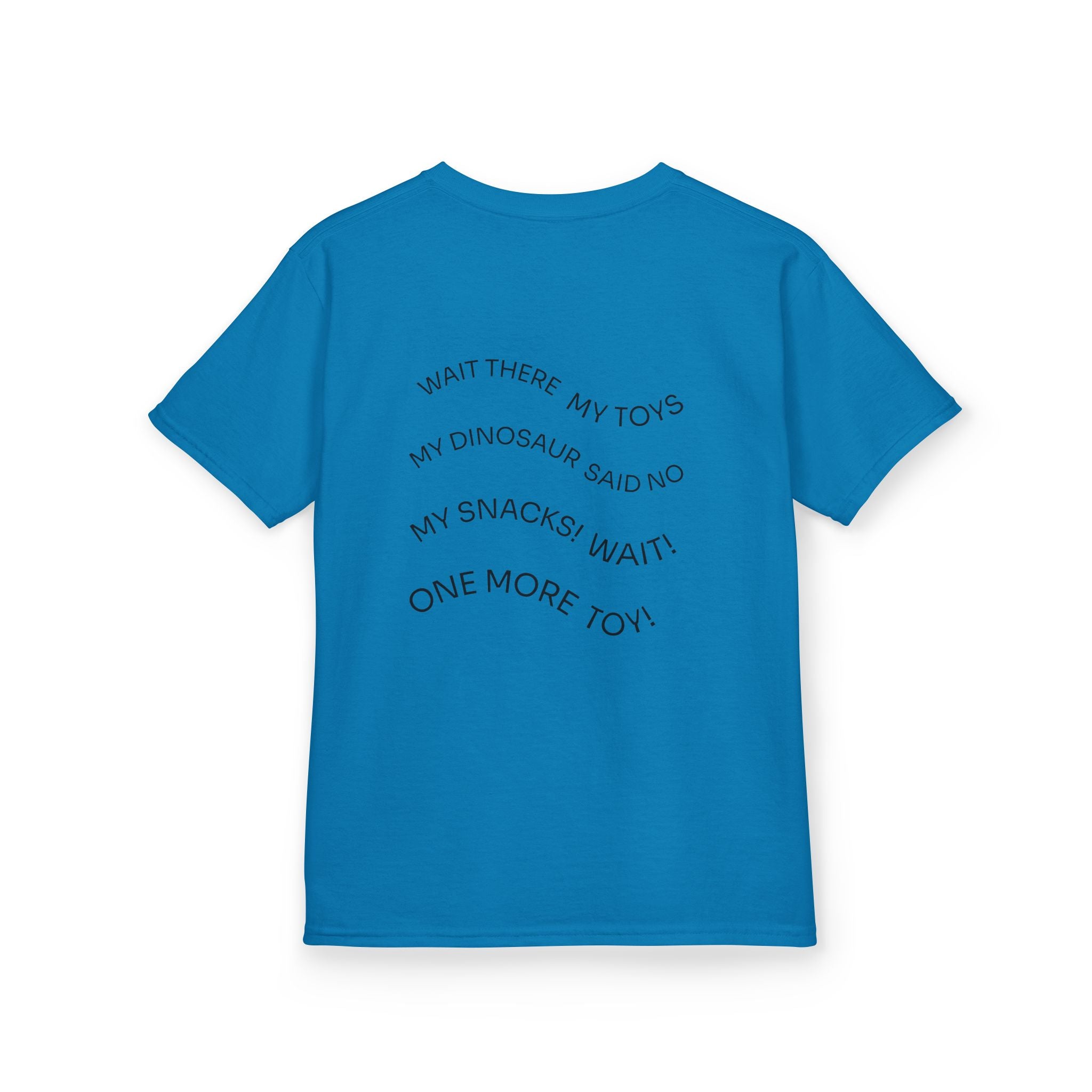 My Toys Are Coming Too Kids T-Shirt | Cute Cartoon Kid, Toys & Dinosaur Design