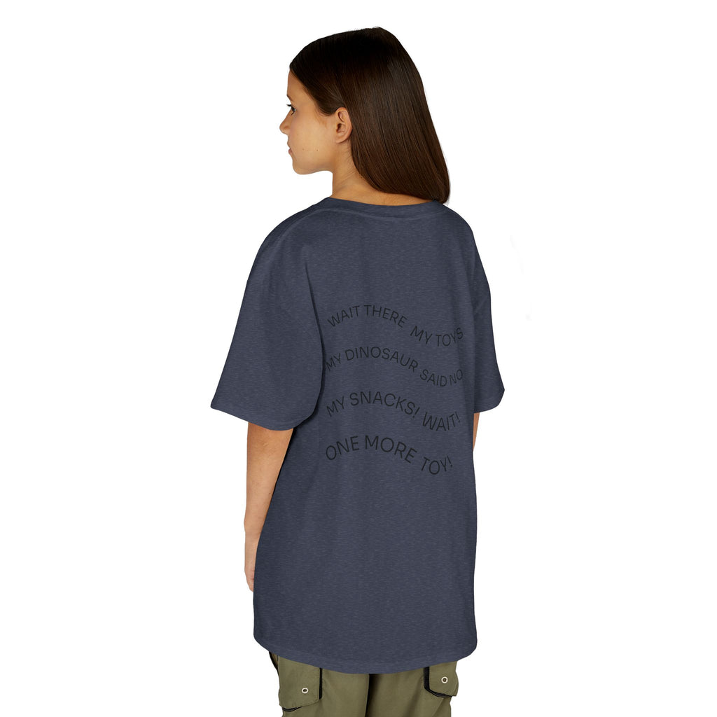 My Toys Are Coming Too Kids T-Shirt | Cute Cartoon Kid, Toys & Dinosaur Design